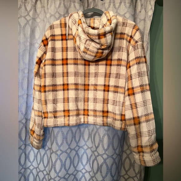 Plaid Zip-Up Hoodie from the Snookie Shop - Picture 4 of 5